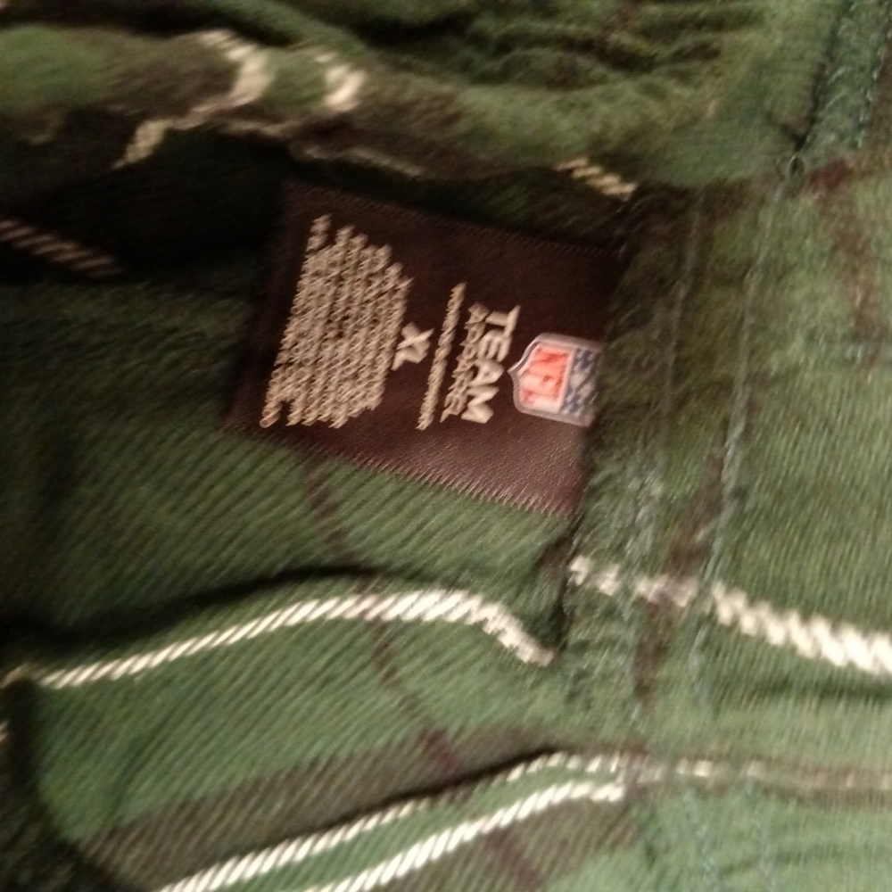 NFL Women's Jets Flannel PJ Set Size XL - Picture 5 of 6